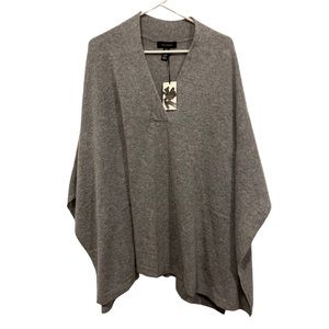 Halogen Cashmere Poncho - Size OS